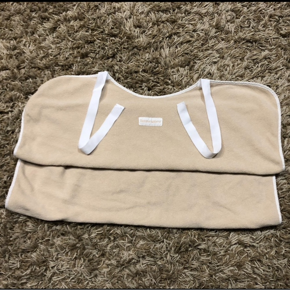 Babywrappers ~ Beige with White ~ Baby Towel